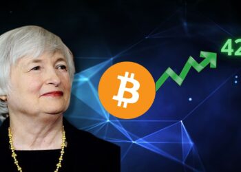 ارتفاع البيتكوين الى 42 الف دولار بعد نشر بيان وزارة الخزانة الامريكية