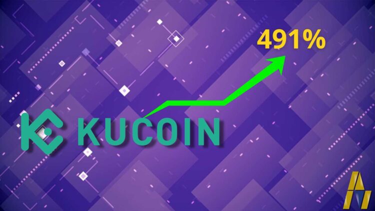 تسجيل KuCoin نمواً بنسبة 491%
